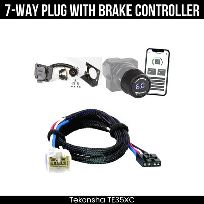 Tekonsha 7-Way Wire Brake Control For 10-14 Toyota Tundra w/ Existing USCAR 7Way