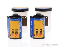 2 Rolls Kodak Ektachrome E100s 35mm 36 Exp Film Cold Stored MINT 