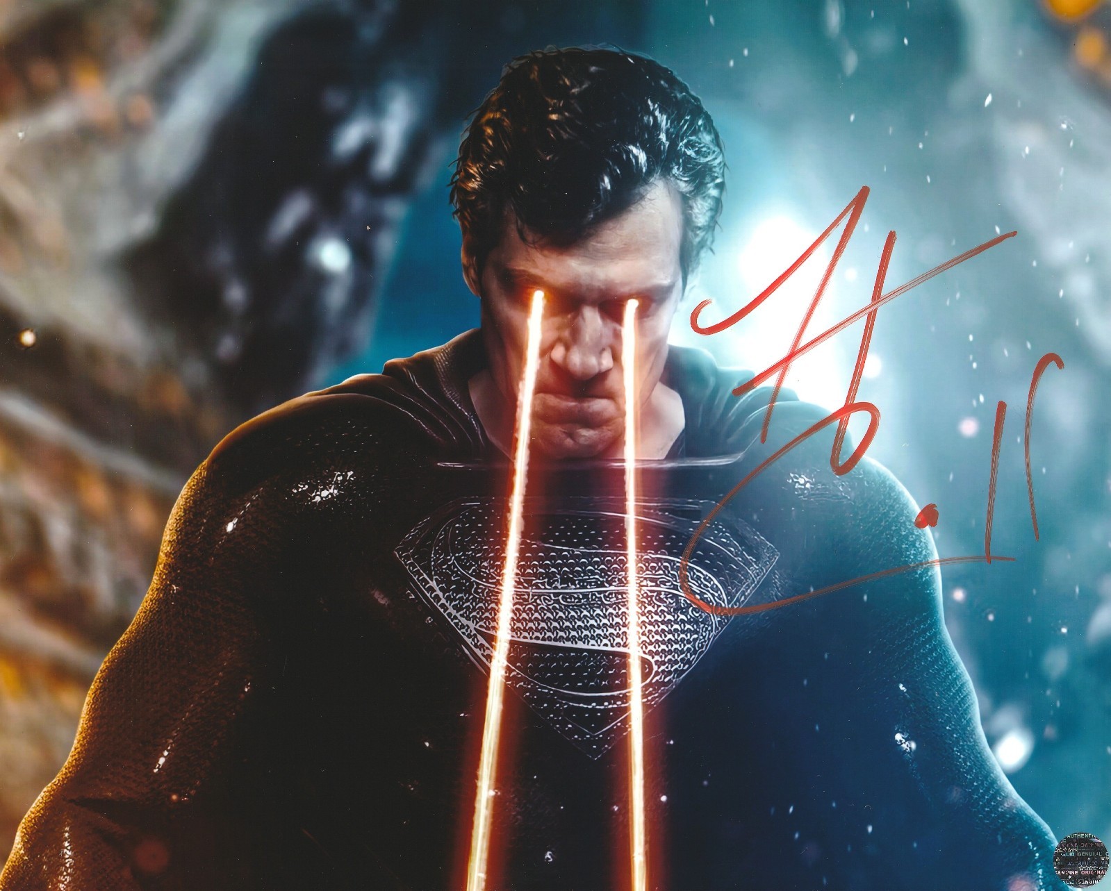 Henry Cavill Autographed Signed Superman 8x10 Photo with COA/Matching Hologram