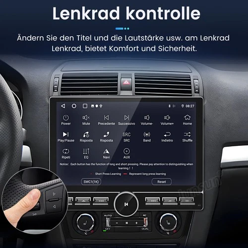 Android 14 10.6'' Für Skoda Octavia 2 1Z3 1Z5 2004-2013 Autoradio GPS Navi WIFI - Bild 8 von 21