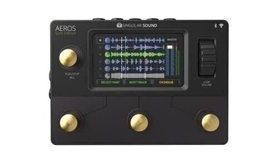 Singular Sound Aeros Loop Studio Gold Edition Looper Pedal and Touchscreen+Wi-Fi