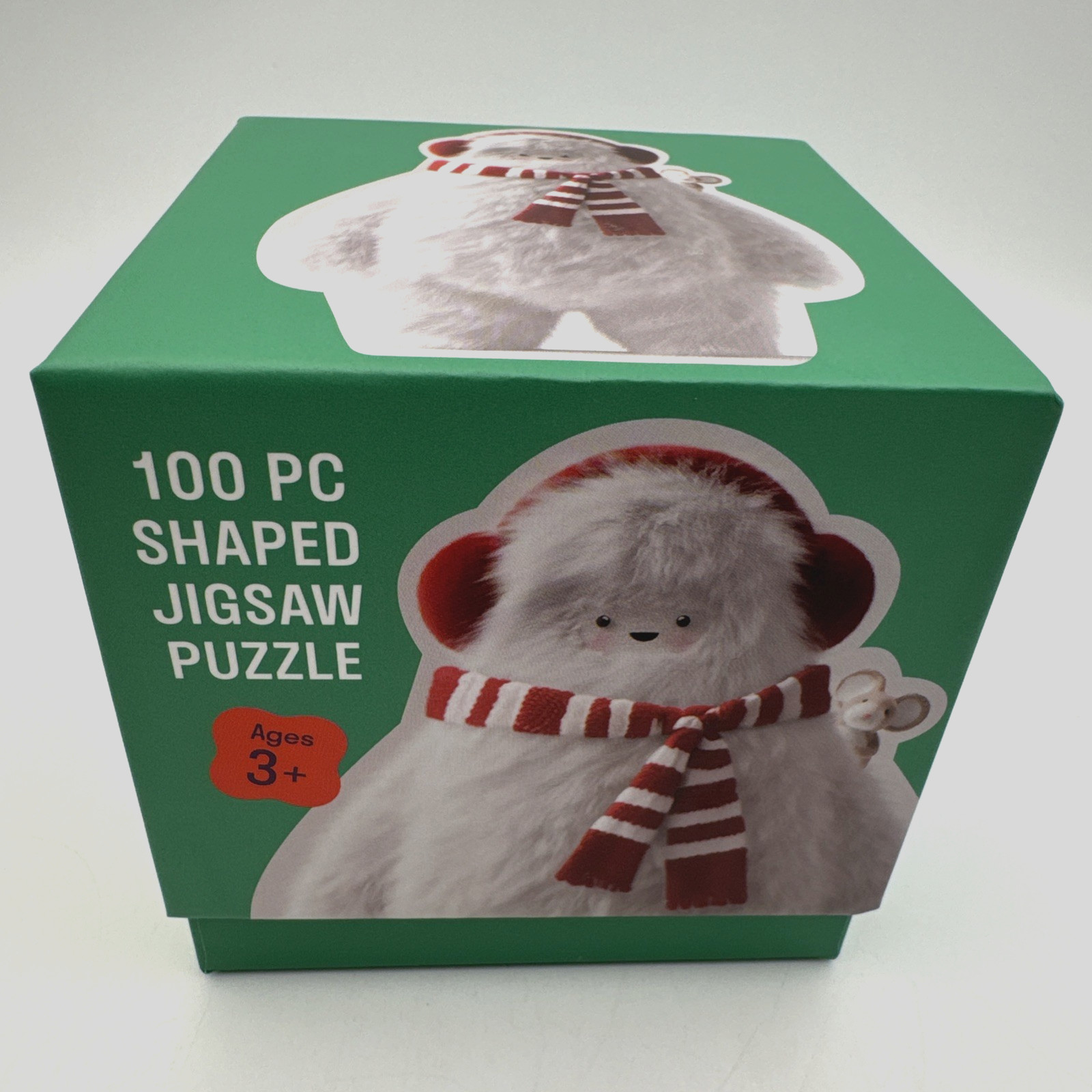 Target Holiday 100-Piece Shaped Jigsaw Puzzle Winter Yeti Design Factory Sealed