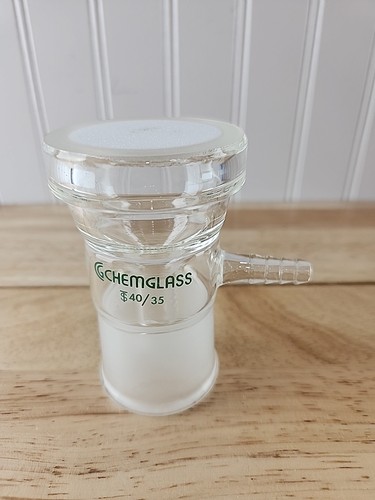 Chemglass Cg-1424-02 Fritted Glass Support, 47 mm, 40/35 Joint