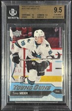 2016-17 Upper Deck Timo Meier #479 Young Guns BGS 9.5