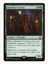 Gladehart Cavalry | Oath of Gatewatch OGW | +1/+1 Counter Staple MTG EDH |Rare
