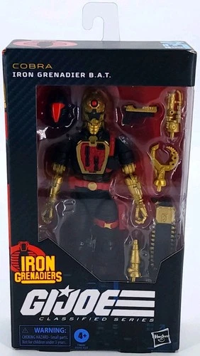 G.I. Joe Classified Series Iron Grenadier B.A.T. BAT 6" Action Figure #134