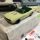 BUBY COLLECTORS CLASSICS YELLOW 1969 CHEVROLET CAMARO RS CONVERTIBLE 1/43 PARTS