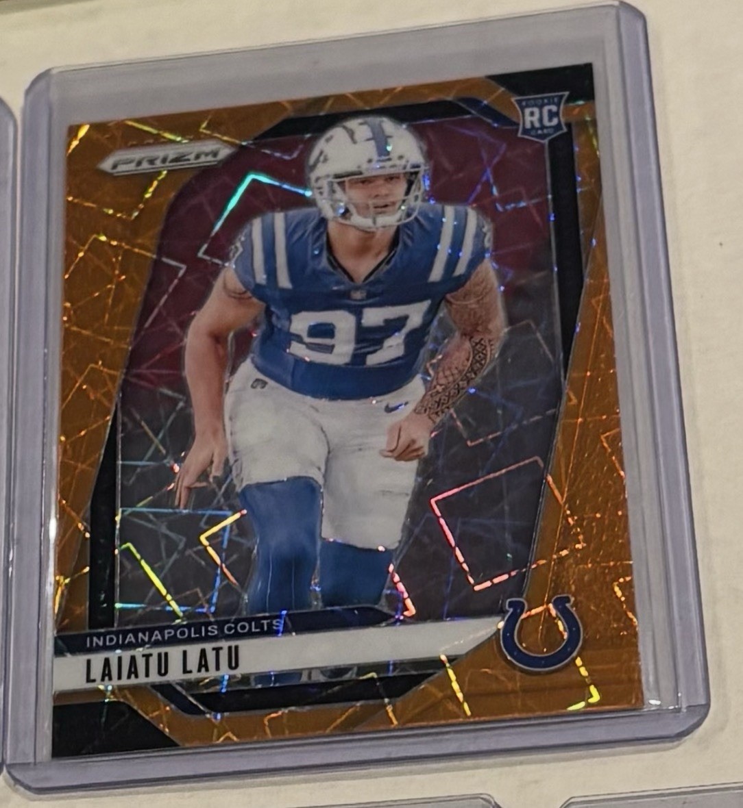2024 Panini Prizm - Rookies Laiatu Latu #366 Lazer Prizm (RC)