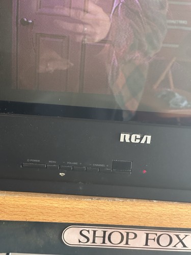 RCA TruFlat 14" CRT SDTV - Green Tint - Works - AV Input - Retro Gaming / Repair - Bild 2 von 15