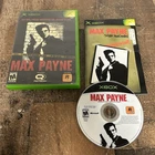 Max Payne (Microsoft Xbox, 2001) CIB W/Manual Tested