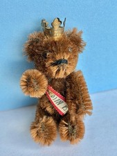 Vintage Mini Collectible Mohair Bear, by Schuco, Berlin, Germany Souvenir Bear