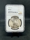 1924 90% Silver Peace Dollar NGC MS63 Graded!