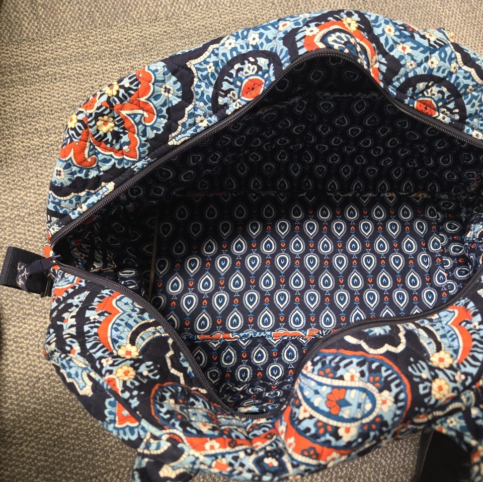Bolso de Viaje Vera Bradley Weekender de Lona con Correa Patrón Marrakech Foto 3 de 4