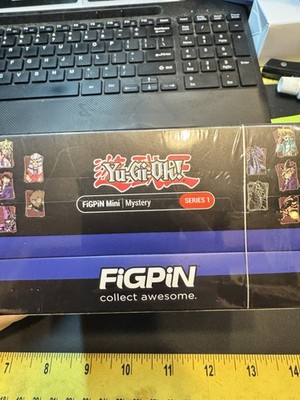 Yugioh FiGPiN Minis Mystery Series 1 Sealed Case of 10 Boxes 10 Pins - SEALED