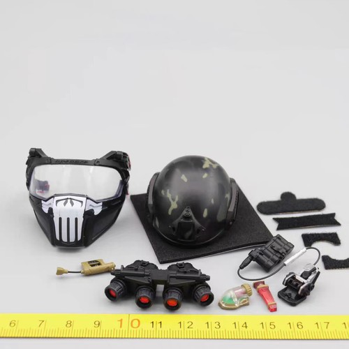 Set casco modello Easy&Simple ES scala 1/6 ZERT SDS13R - Foto 2 di 2