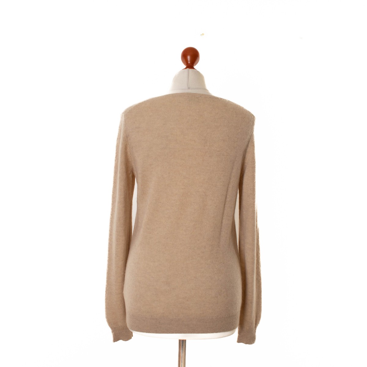 BENETTON Ladies 100% Cashmere Beige Cardigan Size M 12984 12984 | eBay