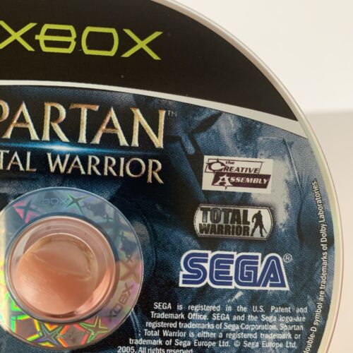 Spartan Total Warrior Original Xbox EB Games Store Kiosk Demo Disc Super Rare - Picture 13 of 13
