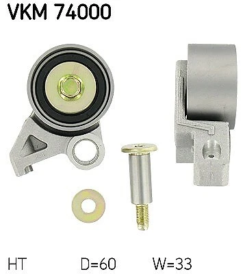 SKF Spannrolle, Zahnriemen  u.a. für FORD USA, MAZDA - Bild 1 von 1