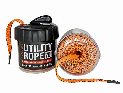 Cuerda utilitaria extrema Rapid Rope RRMHOO6546 en recipiente, naranja, 70 pies - - Imagen 2 de 2