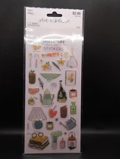 The paper studio stick a bilities Simple life decorative stickers 32pc