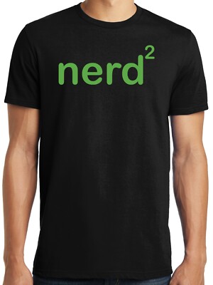 PubliciTeeZ Funny Big and Tall Nerd Squared T-Shirt | eBay