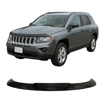Front Air Hood Deflector For 2013-2017 Jeep Compass HeavyDuty AllWeather Protect