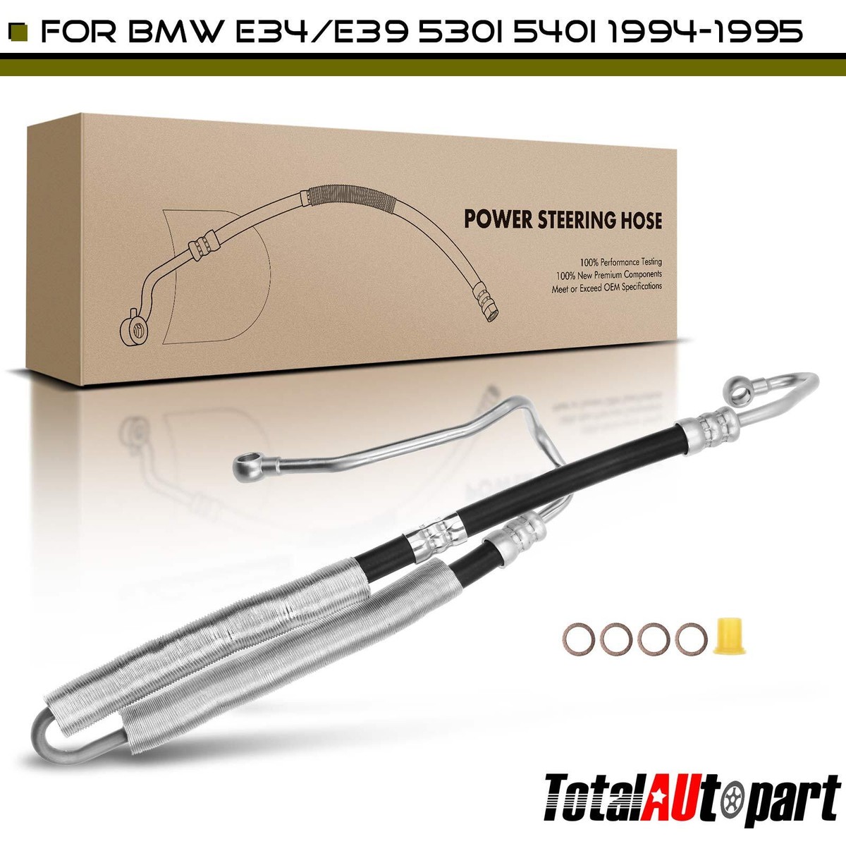 Bmw 540i Power Steering Hoses BMW Pressure Hose Assy 32411141777
