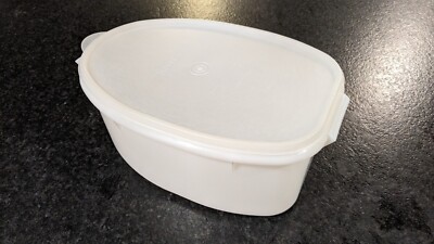 Tupperware 2 piece Vintage Ham Roast Turkey Keeper Container # 487