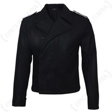 Allemand ?lite Noir Panzer Emballage - WW2 Arm?e Tunique Veste Repro Uniforme