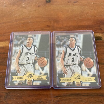 1996 Press Pass Allen Iverson Lot Rookie 