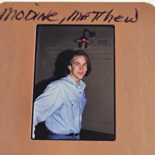 MATTHEW MODINE ACTOR COLOR TRANSPARENCY 35MM PHOTO FILM SLIDE