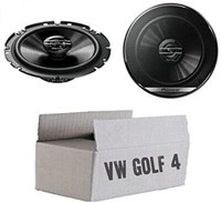 Pioneer Lautsprecher FüR VW Golf 4 16Cm 2-Wege Koax Auto Boxen 300W Einbauset