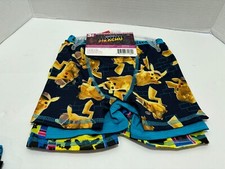 Pokemon Detective Pikachu Boys Boxer Briefs 3-Pair Underwear Athletic Size 6