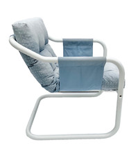 Vintage Tubular Armchair, Sweden, Mio 1970s