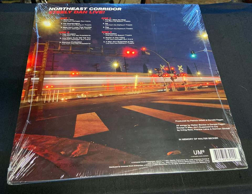 Steely Dan LIVE! NORTHEAST CORRIDOR Audiophile 180g Vinyl 2 LPs SEALED NEW MINT! - Image 4 of 4