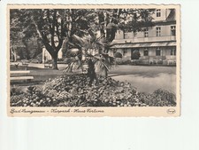 BAD LANGENAU / Schlesien..., Kurpark , Haus "Fortuna", Teilansicht...s/w AK kl