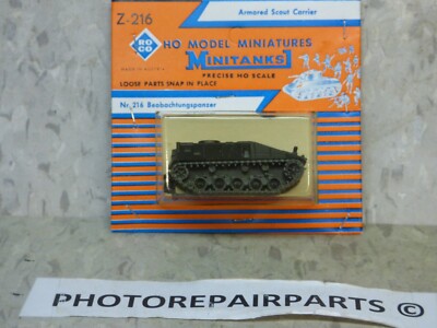 Roco Minitanks (NEW) 1/87 Z-216 Modern West German Armored Scout APC Lot #7000 