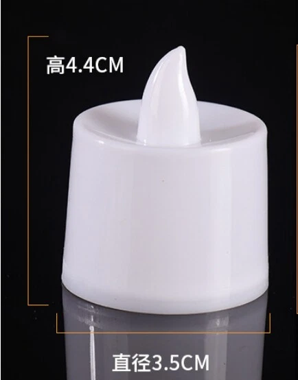 24Pcs Flameless Candle LED Battery Artificial Candle Festival Venue Layout Props - Image 2 of 4