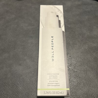 W3ll People Juice Cleanse Soothing Aloe Face Cleanser 3.78 fl oz / 112 ml NIB