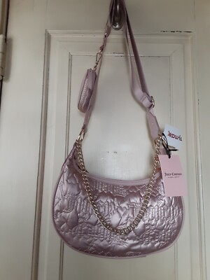 Juicy Couture Puff Half Moon Crossbody Bag NEW WITH TAGS