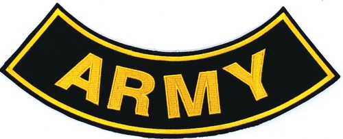"Dirty White Boy" Motorcycle Vest Patch – 11" X 3" Embroidered Rocker (Iron-On Or Sew-On)