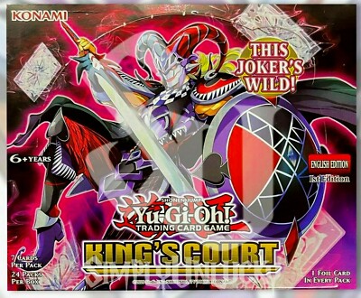 Yu-Gi-Oh! / KING'S COURT / 1st Edition Booster Box - New, Factory Sealed | eBay Yu-Gi-Oh! / KING'S COURT / 1st Edition Booster Box - New, Factory Sealed | eBay