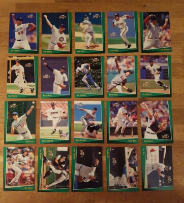 20x Score Select MLB Baseball Karten 1992