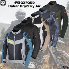 Oxford Dakar Dry2Dry Air Summer Adventure Touring Motorcycle Motorbike Jackets