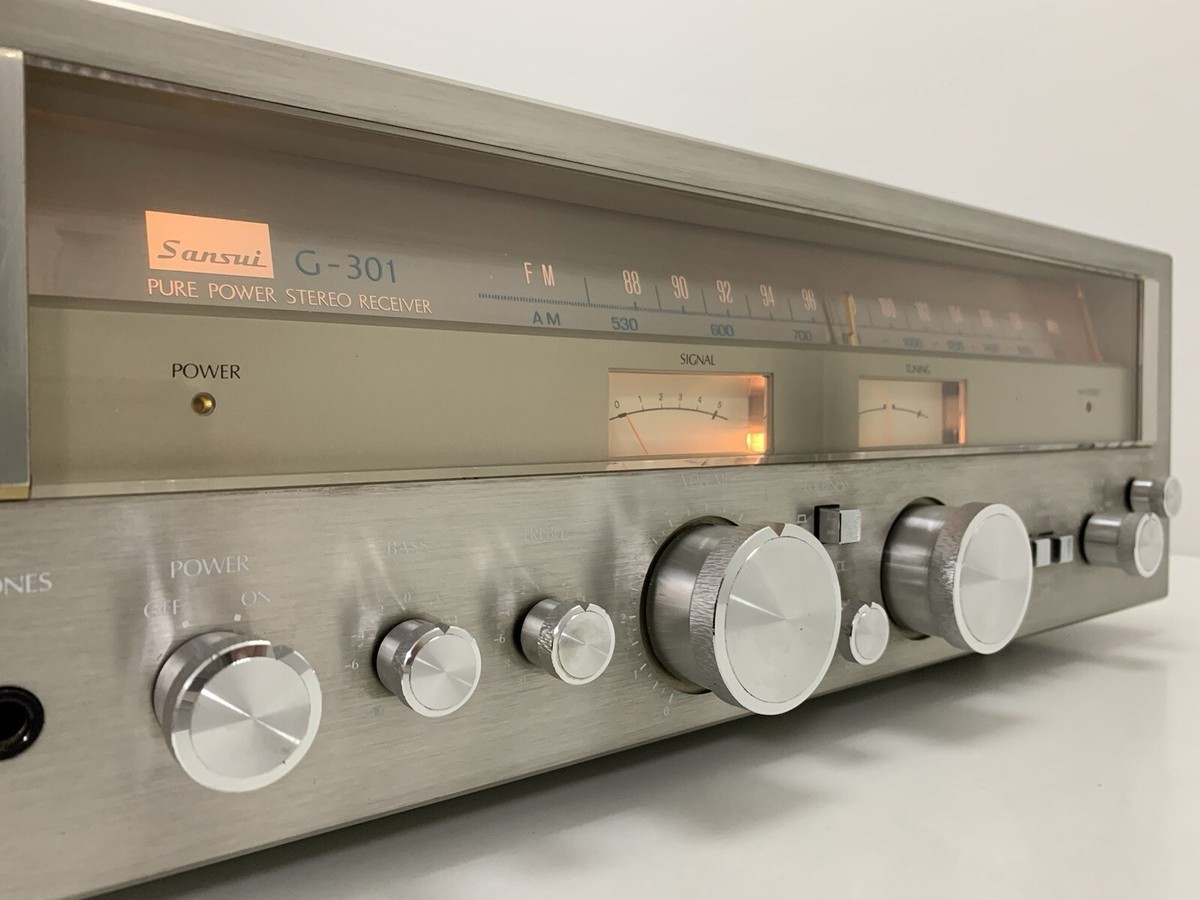Sansui G 301 / G-3000 Stereo Receiver 26+26Watts RMS Vintage