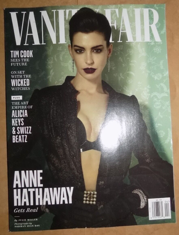 ANNE HATHAWAY GETS REAL  VANITY FAIR MAGAZINE