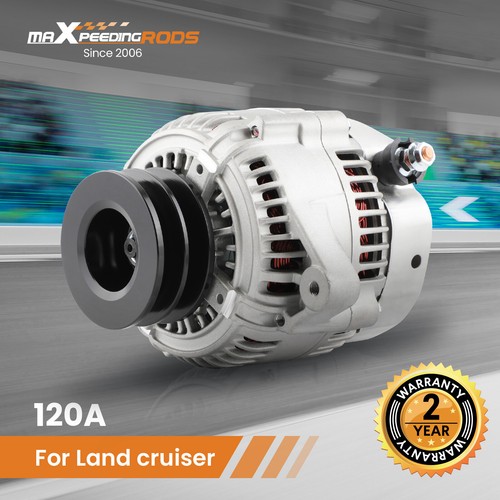 1 generatore alternatore 120 A per Toyota Land Cruiser 100 4.2 TD 1998-2007 - Foto 3 di 11