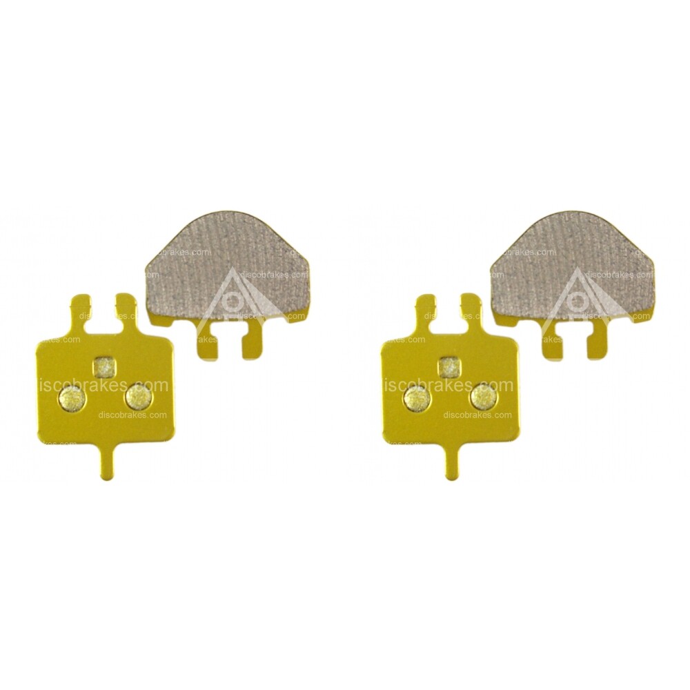 2 Pairs of Sintered Grimeca System 7 Disc Brake Pads, Enough for front & rear