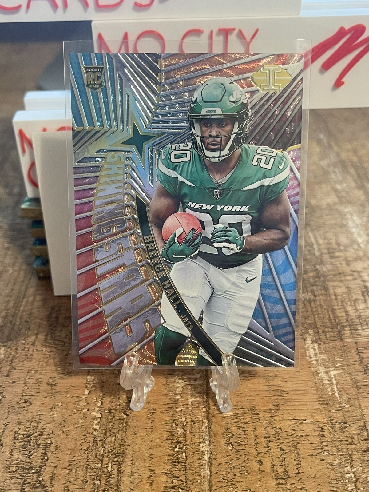 2022 Illusions Football Shining Stars #SS-19 Breece Hall - New York Jets