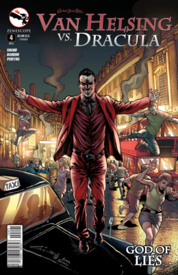 Van Helsing vs. Dracula (2015) #   4 Cover B (9.0-NM)